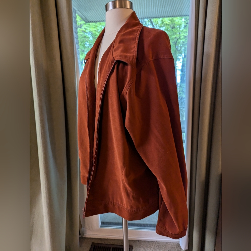 Vintage Rust Oversized Jacket